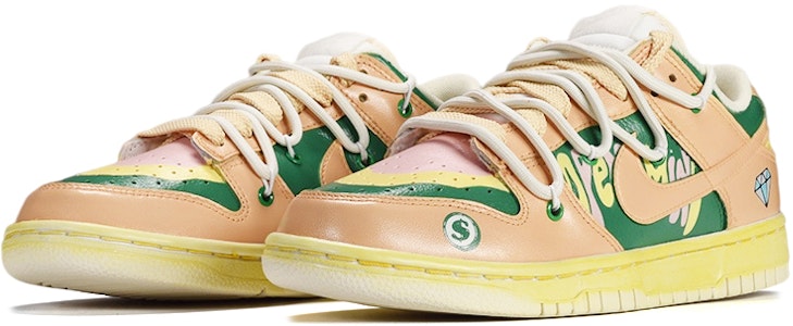 Zapatillas Nike Dunk Low 'Festival Infantil Diamante Chip' DJ6188-100(TeamE-男款钻石筹码黄绿) Lookbook Zapatillas Nike Dunk Low 'Festival Infantil Diamante Chip' DJ6188-100(TeamE-男款钻石筹码黄绿)