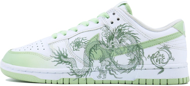 나이키 덩크 로우 '청룡 백녹' (커스텀) DV0831-105(Team168-龙吟-) Order 나이키 덩크 로우 '청룡 백녹' (커스텀) DV0831-105(Team168-龙吟-)