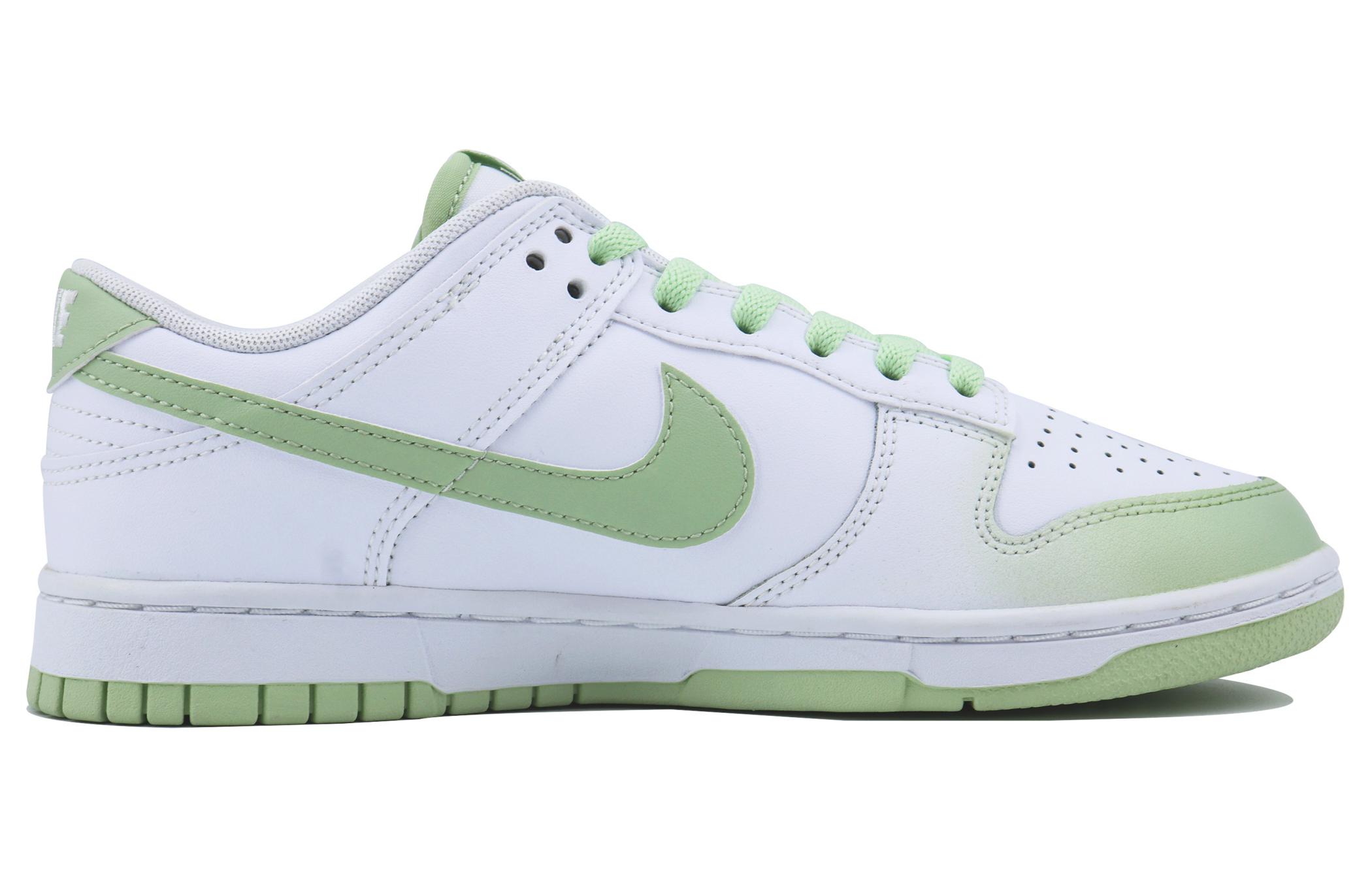 Lookbook [Sepatu Custom] Nike Dunk Low 'China Dragon Putih-Hijau' DV0831-105（Team168-龙吟-）