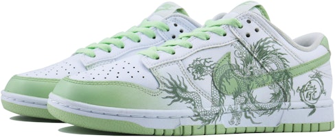 나이키 덩크 로우 '청룡 백녹' (커스텀) DV0831-105(Team168-龙吟-) Shop 나이키 덩크 로우 '청룡 백녹' (커스텀) DV0831-105(Team168-龙吟-)