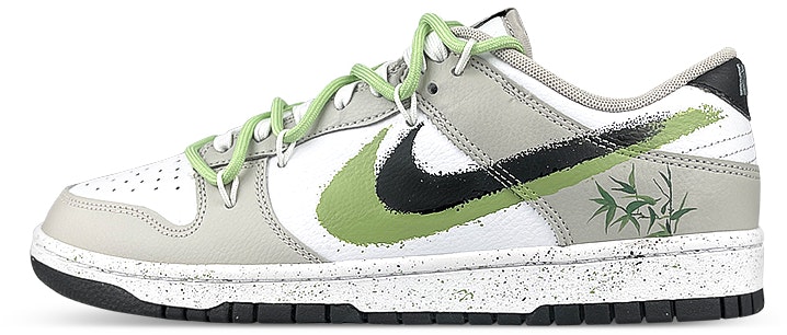 custom-shoes-nike-dunk-low-chinese-bamboo-splatter