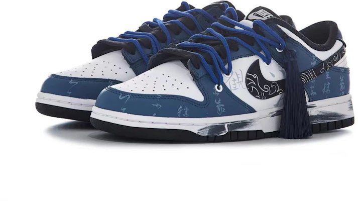 【カスタムシューズ】ナイキ ダンク ロー『中国書道 - 青と白』 DD1391-100(Team60-男款观海) Lookbook 【カスタムシューズ】ナイキ ダンク ロー『中国書道 - 青と白』 DD1391-100(Team60-男款观海)