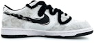Order 【訂製球鞋】Nike Dunk Low 潮流復古 防滑耐磨輕便 水墨畫 台灣風潮 解構鞋帶 低筒 板鞋 男女同款 黑灰