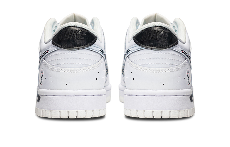 Shop [定制鞋] 耐克Dunk Low '墨黑白' DH9765-100(Team拾陆-女款水墨)