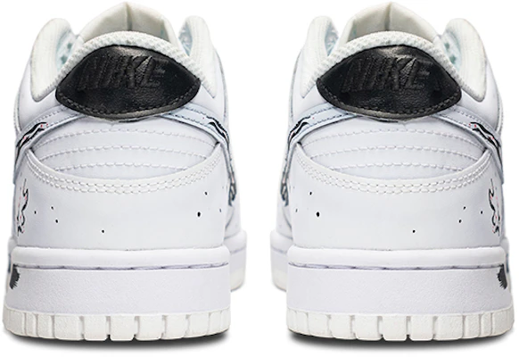 【定製球鞋】Nike Dunk Low 水墨 中國風 潑墨 簡約 低幫 板鞋 GS 黑白 Shop 【定製球鞋】Nike Dunk Low 水墨 中國風 潑墨 簡約 低幫 板鞋 GS 黑白