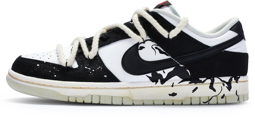 【カスタムシューズ】ナイキ ダンク ロー '中国インクブラックホワイトグレー' DV0827-100(TeamR-男款墨染黑白) Buy 【カスタムシューズ】ナイキ ダンク ロー '中国インクブラックホワイトグレー' DV0827-100(TeamR-男款墨染黑白)