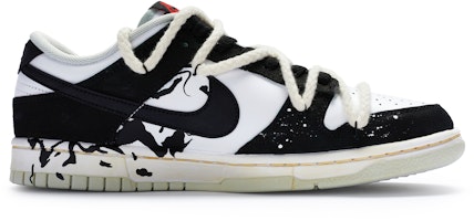 【客製化球鞋】Nike Dunk Low 牛角尖 墨染 中國風水墨/台灣風水墨 泼墨 解構作舊 手繪噴繪 低筒 板鞋 男款 黑白灰 Order 【客製化球鞋】Nike Dunk Low 牛角尖 墨染 中國風水墨/台灣風水墨 泼墨 解構作舊 手繪噴繪 低筒 板鞋 男款 黑白灰