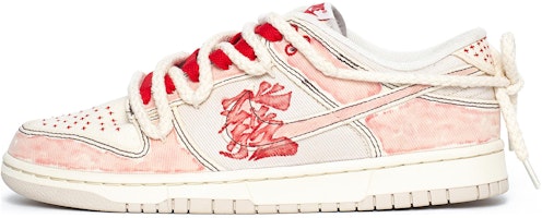 カスタム ナイキ ダンク ロー "水墨赤黒" (80 characters) DV0834-100(Team61-国风好事發生S-BOX) Buy カスタム ナイキ ダンク ロー "水墨赤黒" (80 characters) DV0834-100(Team61-国风好事發生S-BOX)