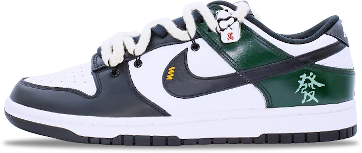 나이키 덩크 로우 '춘절 블랙 화이트 그린' (커스텀) DD1391-100(Team212-财运亨通SBOX) Order 나이키 덩크 로우 '춘절 블랙 화이트 그린' (커스텀) DD1391-100(Team212-财运亨通SBOX)