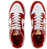 【定制球鞋】Nike Dunk Low 潮流兔年 雪花氛圍感 搖鈴響當當 低幫 板鞋 男款 白紅 Shop 【定制球鞋】Nike Dunk Low 潮流兔年 雪花氛圍感 搖鈴響當當 低幫 板鞋 男款 白紅
