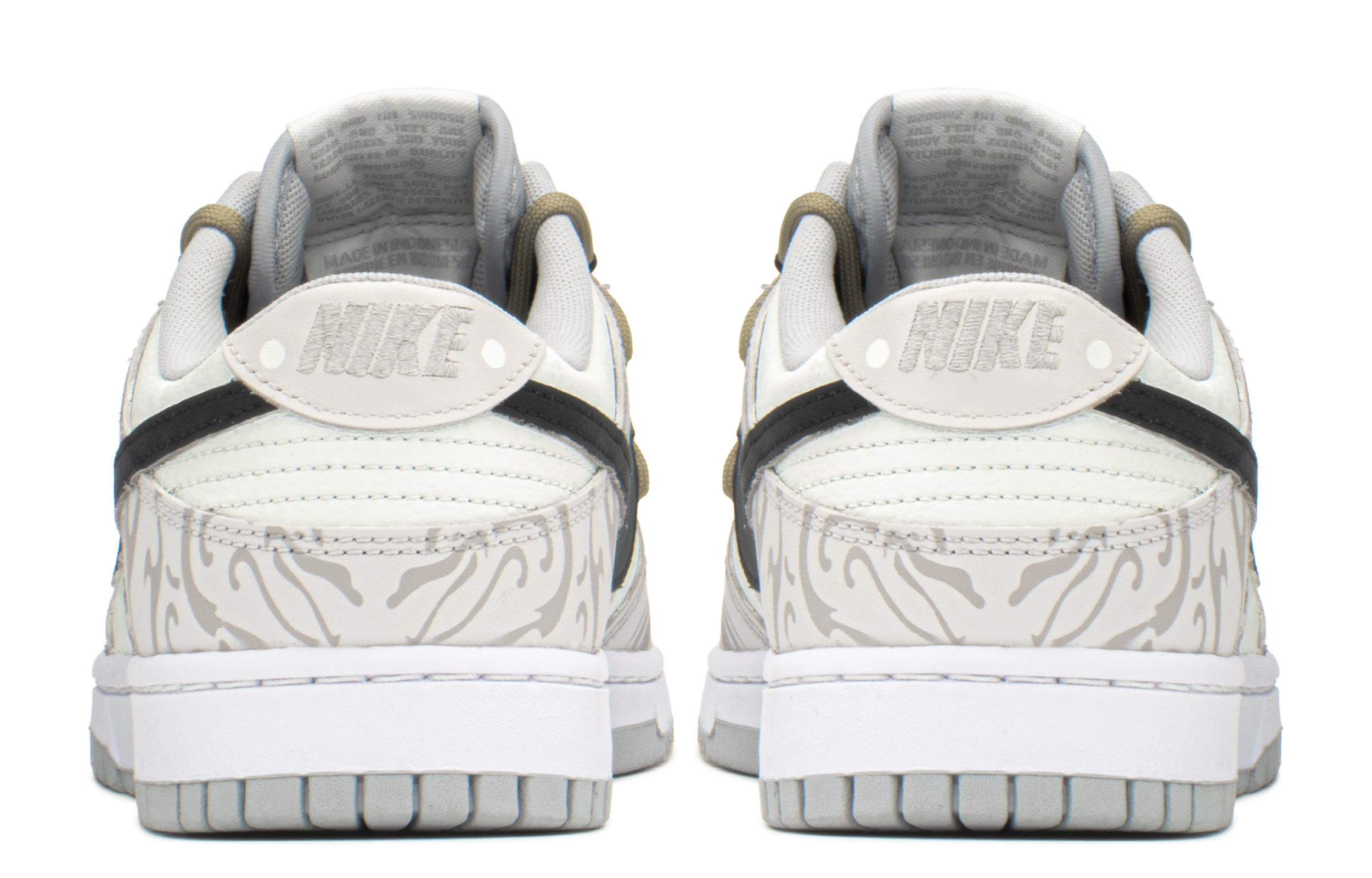 Purchase [定制鞋] 耐克Dunk Low '春节图腾解构白灰黑' DJ6188-003(TeamA-DKL男图腾S-BOX)