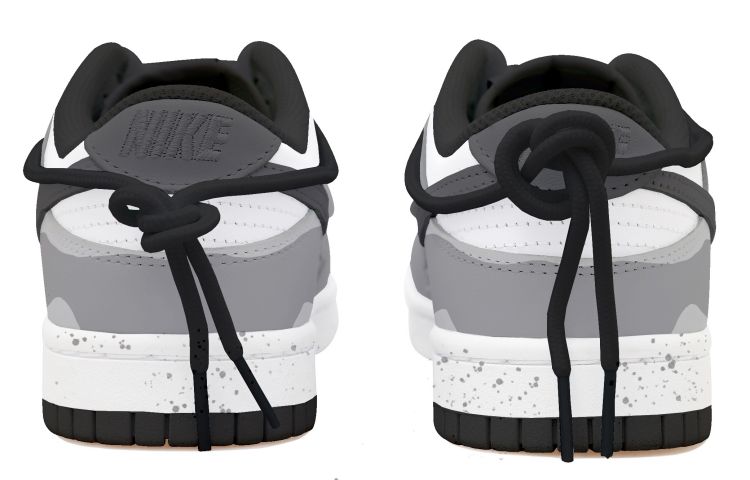 Shop 나이키 덩크 로우 '홍인 그라데이션' (Nike Dunk Low 'Hongyin Gradation') CW1590-100(Team拾玖-红方印女S-BOX)