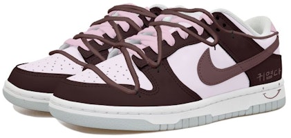 【カスタムシューズ】ナイキ ダンク ロー「チョコレートブラウン&ピンク」 FD1232-002(Team拾玖-草莓巧克力S-BOX) Lookbook 【カスタムシューズ】ナイキ ダンク ロー「チョコレートブラウン&ピンク」 FD1232-002(Team拾玖-草莓巧克力S-BOX)