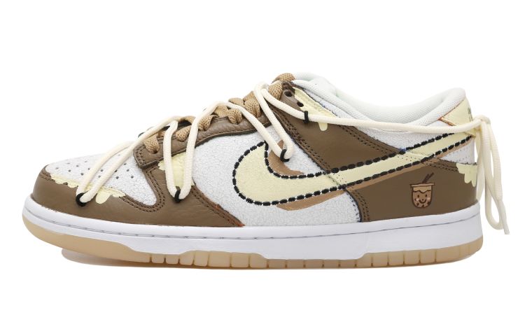 Buy 定制鞋款 Nike Dunk Low '巧克力摩卡双钩' DX3363-100(Team拾玖-摩卡双钩S-BOX)