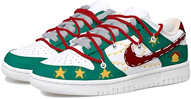 나이키 덩크 로우 '크리스마스 해체' (커스텀) DH9765-100(Team拾玖-圣诞铃铛女S-BOX) Lookbook 나이키 덩크 로우 '크리스마스 해체' (커스텀) DH9765-100(Team拾玖-圣诞铃铛女S-BOX)