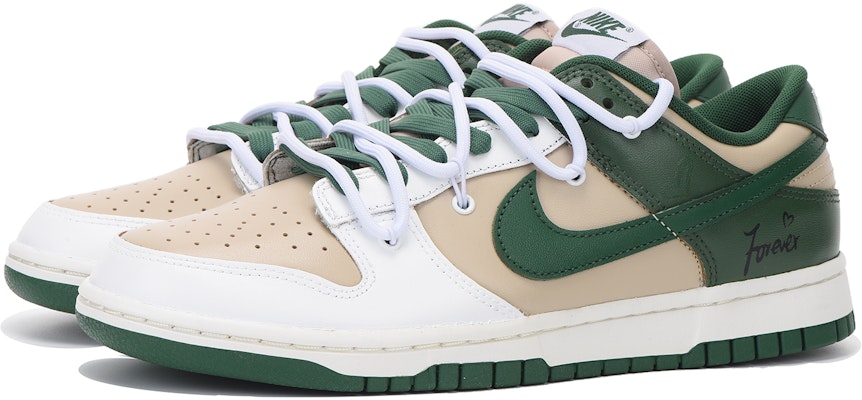【定制球鞋】 Nike Dunk Low 聖誕主題 聖誕禮物 解構 vibe風 特殊禮盒 低幫 板鞋 男女同款 綠色 Lookbook 【定制球鞋】 Nike Dunk Low 聖誕主題 聖誕禮物 解構 vibe風 特殊禮盒 低幫 板鞋 男女同款 綠色