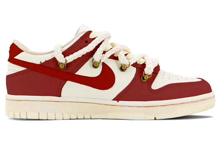 Order 나이키 덩크 로우 '크리스마스 디스트레스드 크림레드' (커스텀) DH9765-100(TeamK-拐棍塘)
