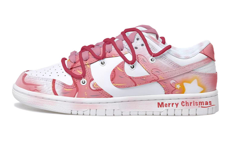 Buy 【カスタムシューズ】ナイキ ダンク ロー “クリスマス花火 ロージーグラデーション” DH9765-100(Team拾玖-烟花圣诞女S-BOX)