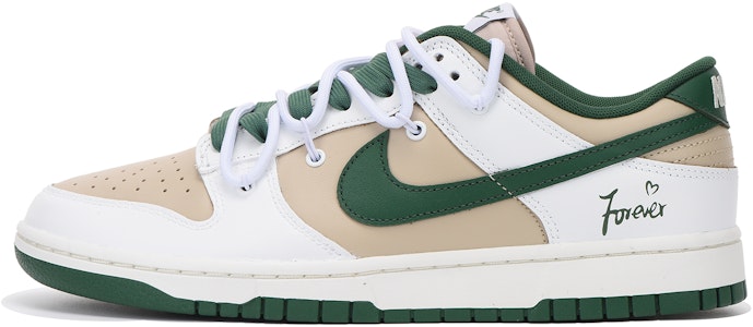 【訂製球鞋】Nike Dunk Low 聖誕主題 禮物 解構 高街 vibe風 低幫 板鞋 男款 白綠 Buy 【訂製球鞋】Nike Dunk Low 聖誕主題 禮物 解構 高街 vibe風 低幫 板鞋 男款 白綠