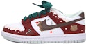 Order 【訂製球鞋】Nike Dunk 聖誕奇妙夜 塗鴉 舒適 可愛 低筒 溜板鞋 GS 白紅