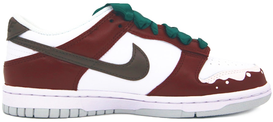 【訂製球鞋】Nike Dunk 聖誕奇妙夜 塗鴉 舒適 可愛 低筒 溜板鞋 GS 白紅 Lookbook 【訂製球鞋】Nike Dunk 聖誕奇妙夜 塗鴉 舒適 可愛 低筒 溜板鞋 GS 白紅