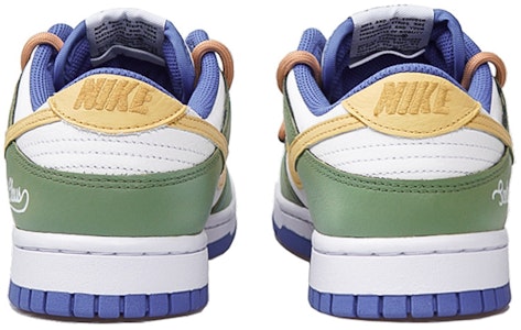 나이키 덩크 로우 '크리스마스 오리진 1.0 브라운' FD9064-110(TeamP-冰雪起源男女同款白绿黄) Details for 나이키 덩크 로우 '크리스마스 오리진 1.0 브라운' FD9064-110(TeamP-冰雪起源男女同款白绿黄)