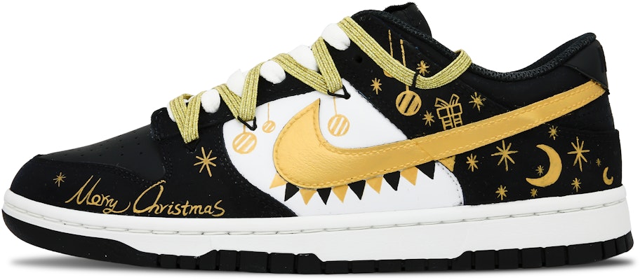 【客製球鞋】Nike Dunk Low 聖誕派對 聖誕元素 星星塗鴉 手繪 解構 簡約 百搭 低筒 板鞋 男女同款 黑白 Buy 【客製球鞋】Nike Dunk Low 聖誕派對 聖誕元素 星星塗鴉 手繪 解構 簡約 百搭 低筒 板鞋 男女同款 黑白