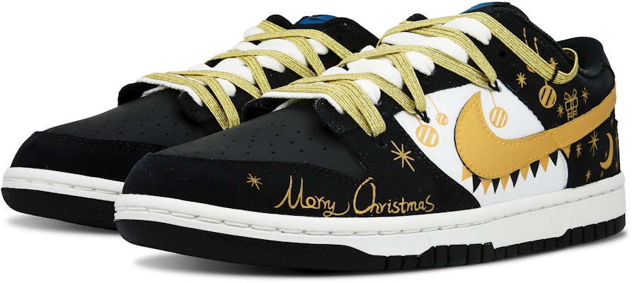 【客製球鞋】Nike Dunk Low 聖誕派對 聖誕元素 星星塗鴉 手繪 解構 簡約 百搭 低筒 板鞋 男女同款 黑白 Shop 【客製球鞋】Nike Dunk Low 聖誕派對 聖誕元素 星星塗鴉 手繪 解構 簡約 百搭 低筒 板鞋 男女同款 黑白