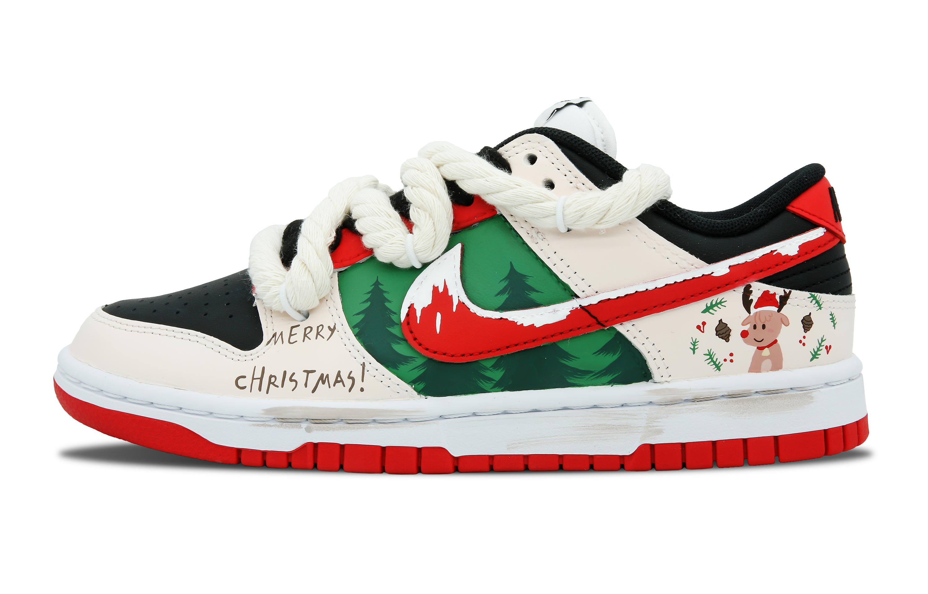 Buy 【定制鞋】耐克Dunk Low“圣诞驯鹿” FD9762-061-485321