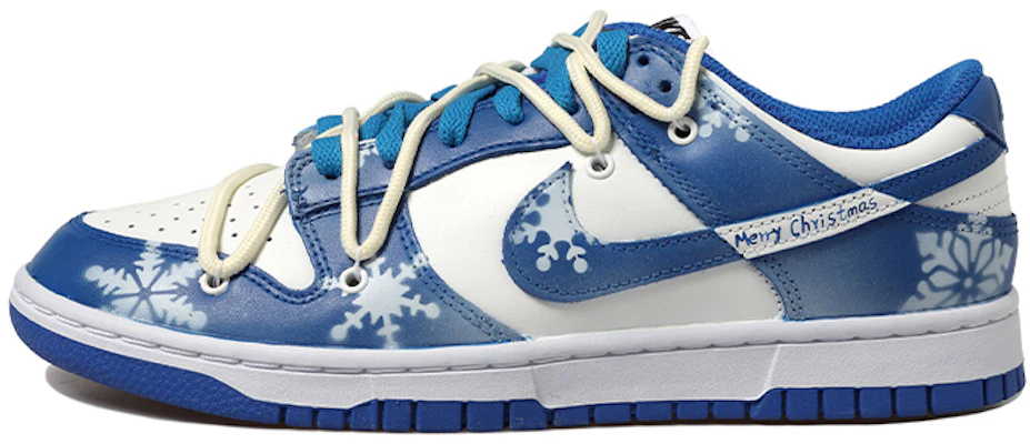 【定制鞋款】耐克Dunk Low“裂痕白蓝圣诞雪花” CW1590-104(Team拾玖-雪花女S-BOX) Buy 【定制鞋款】耐克Dunk Low“裂痕白蓝圣诞雪花” CW1590-104(Team拾玖-雪花女S-BOX)