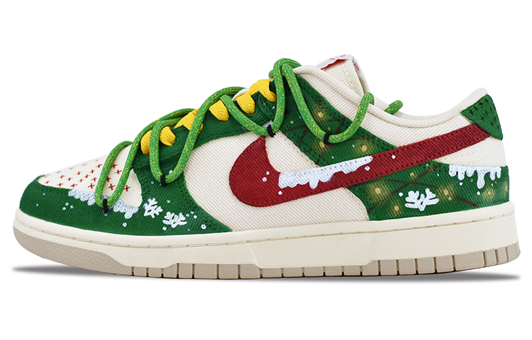 Order [Sepatu Kustom] Nike Dunk Low 'Hiasan Salju Natal' DV0834-100-476537