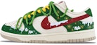 Order 나이키 덩크 로우 '크리스마스 눈꽃 자수' (커스텀) DV0834-100-476537