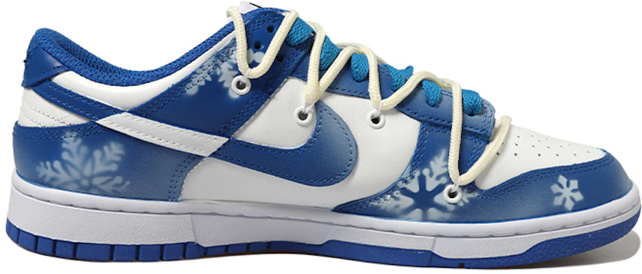 【定制鞋款】耐克Dunk Low“裂痕白蓝圣诞雪花” CW1590-104(Team拾玖-雪花女S-BOX) Order 【定制鞋款】耐克Dunk Low“裂痕白蓝圣诞雪花” CW1590-104(Team拾玖-雪花女S-BOX)