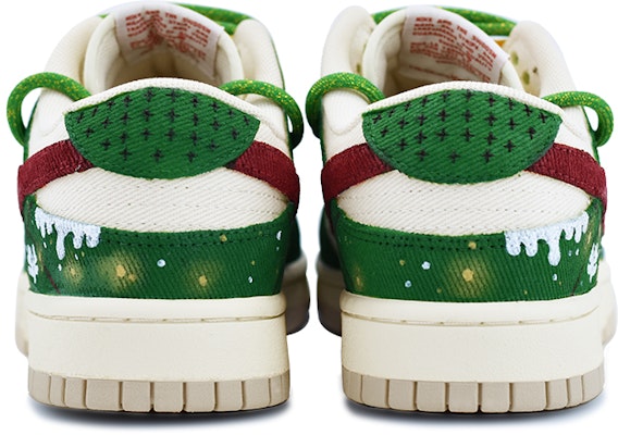 나이키 덩크 로우 '크리스마스 눈꽃 자수' (커스텀) DV0834-100-476537 Purchase 나이키 덩크 로우 '크리스마스 눈꽃 자수' (커스텀) DV0834-100-476537