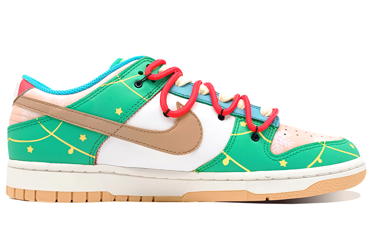 [Custom Shoes] Nike Dunk Low 'Christmas Tree Bells Ribbon' 圖 2