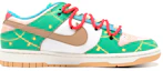 Order 【定製球鞋】 Nike Dunk Low 鈴鐺 彩帶 聖誕樹 聖誕主題 低幫 板鞋 男款 綠棕粉 禮盒款