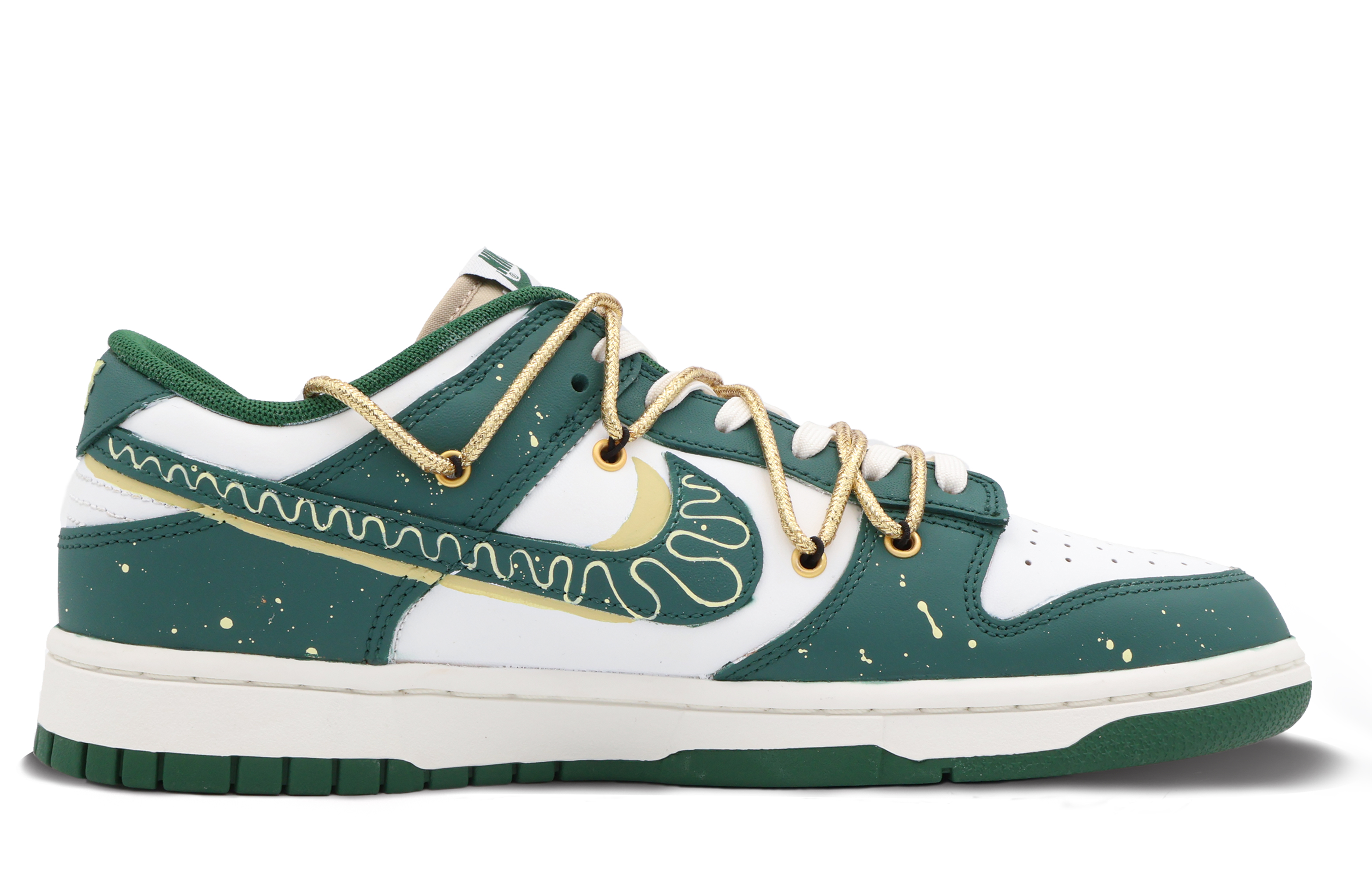 Order [Zapatos Personalizados] Nike Dunk Low 'Árbol de Navidad Deconstruido' FB7160-231(Team37-男款圣诞树)