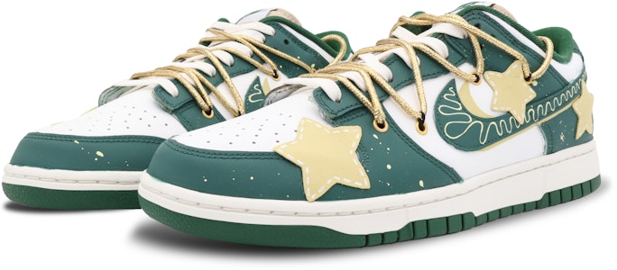 나이키 덩크 로우 '크리스마스 트리 해체' (커스텀) FB7160-231(Team37-男款圣诞树) Lookbook 나이키 덩크 로우 '크리스마스 트리 해체' (커스텀) FB7160-231(Team37-男款圣诞树)