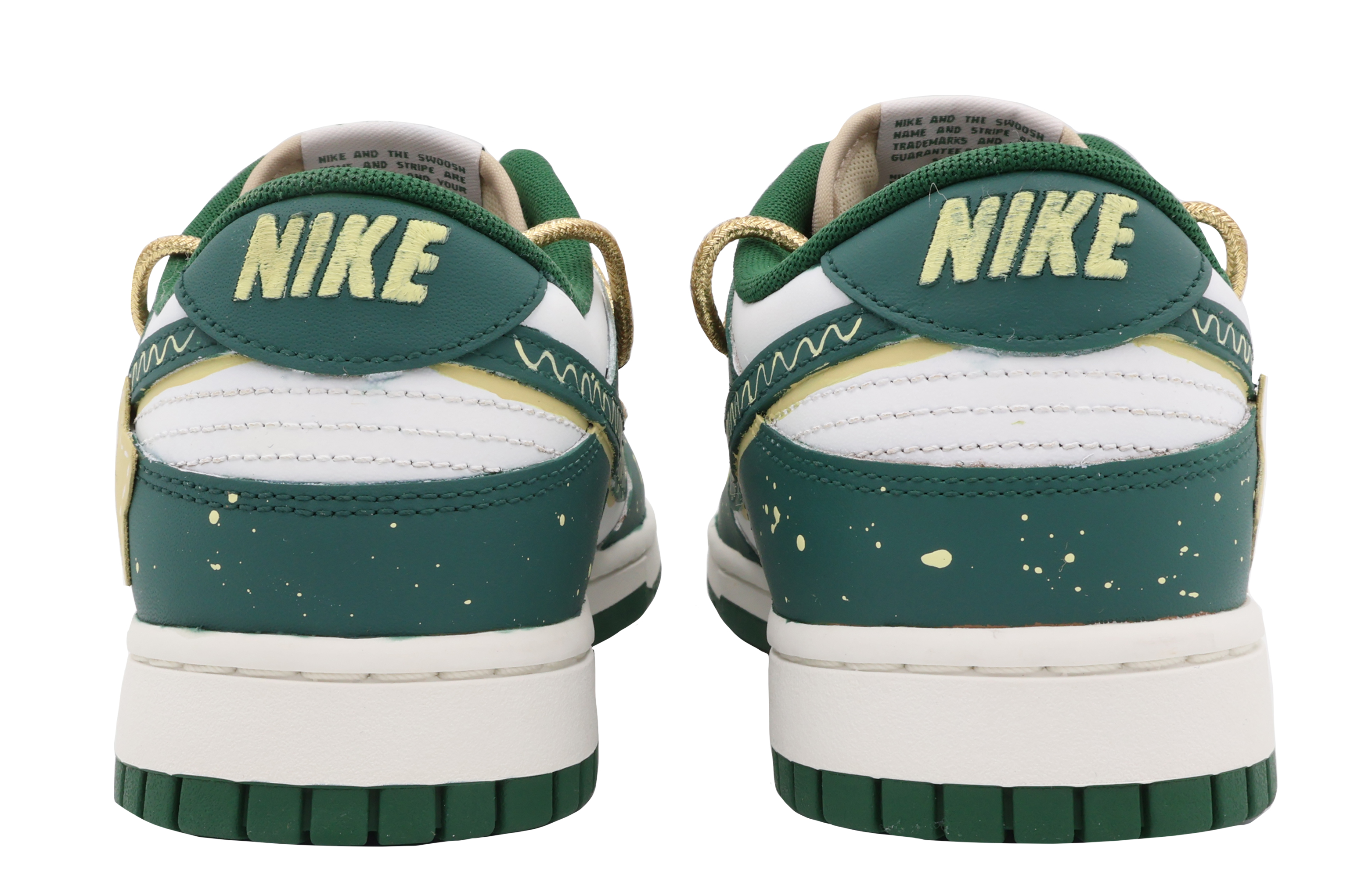 Shop [Zapatos Personalizados] Nike Dunk Low 'Árbol de Navidad Deconstruido' FB7160-231(Team37-男款圣诞树)