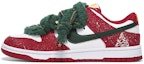 Buy 【客製化球鞋】Nike Dunk Low Gym Red NO.205 客製化 聖誕樹 雪花 復古 低筒 休閒鞋 男款 紅色