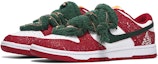 Lookbook 【客製化球鞋】Nike Dunk Low Gym Red NO.205 客製化 聖誕樹 雪花 復古 低筒 休閒鞋 男款 紅色