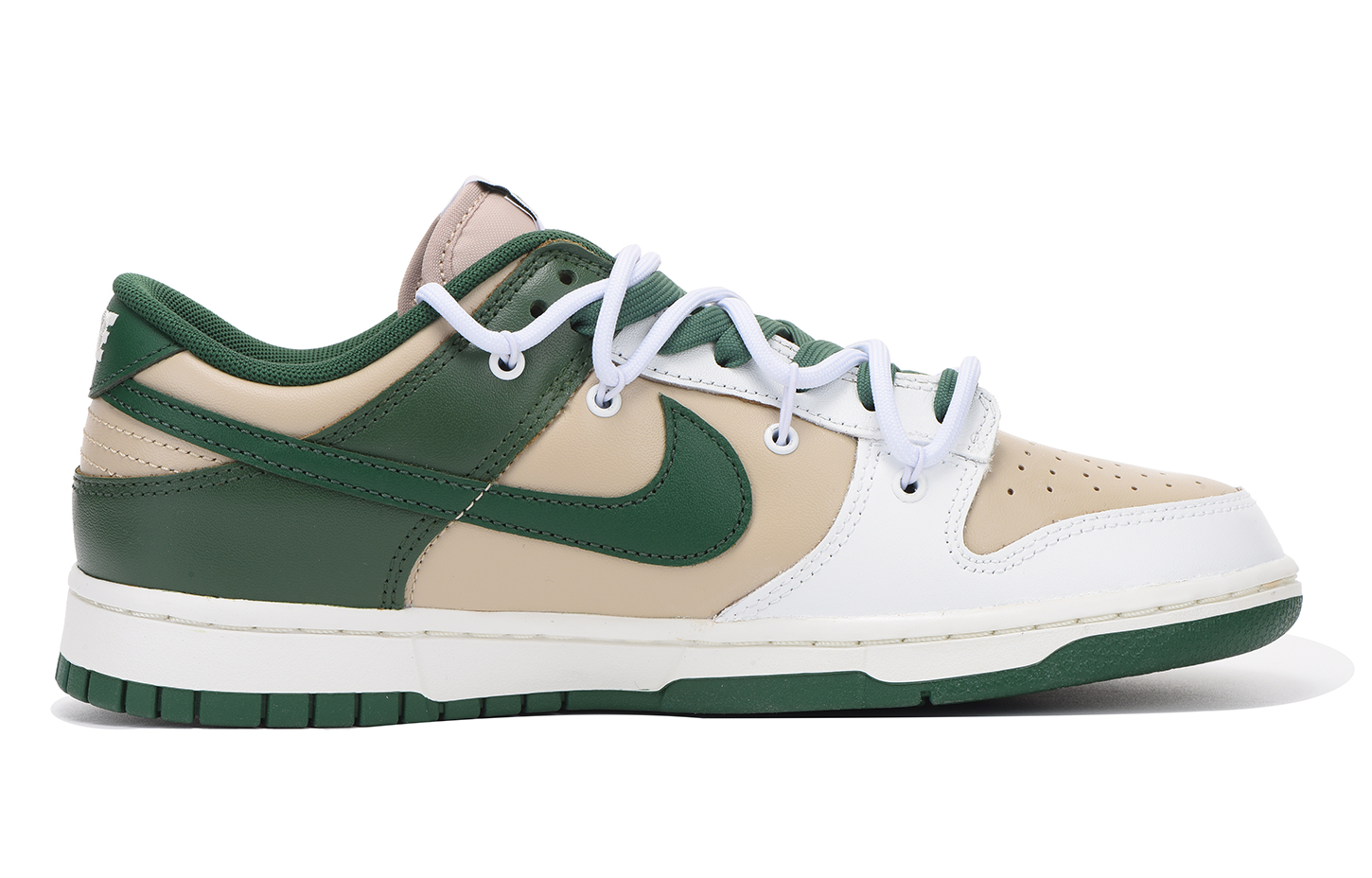 Order [Sepatu Custom] Nike Dunk Low 'Christmas Vibe Hijau' FB7160-231(Team拾伍-男款白绿二)