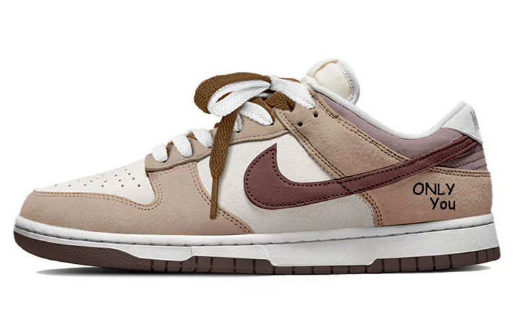 Buy [Zapatillas Personalizadas] Nike Dunk Low 'Remolino de Canela' DD8338-001(TeamY-男款复古肉桂卷小豆色)