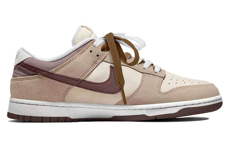 Order [Zapatillas Personalizadas] Nike Dunk Low 'Remolino de Canela' DD8338-001(TeamY-男款复古肉桂卷小豆色)