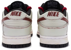 【定製球鞋】 Nike Dunk Low BIGNIU 城市戀愛主題 特殊鞋盒 羅曼 手繪噴繪 低筒 板鞋 GS 米黑紅 Shop 【定製球鞋】 Nike Dunk Low BIGNIU 城市戀愛主題 特殊鞋盒 羅曼 手繪噴繪 低筒 板鞋 GS 米黑紅