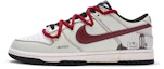 Buy 나이키 덩크 로우 '시티 러브 - 화이트 블랙 레드' (커스텀) CW1590-100(TeamR-女款罗曼)
