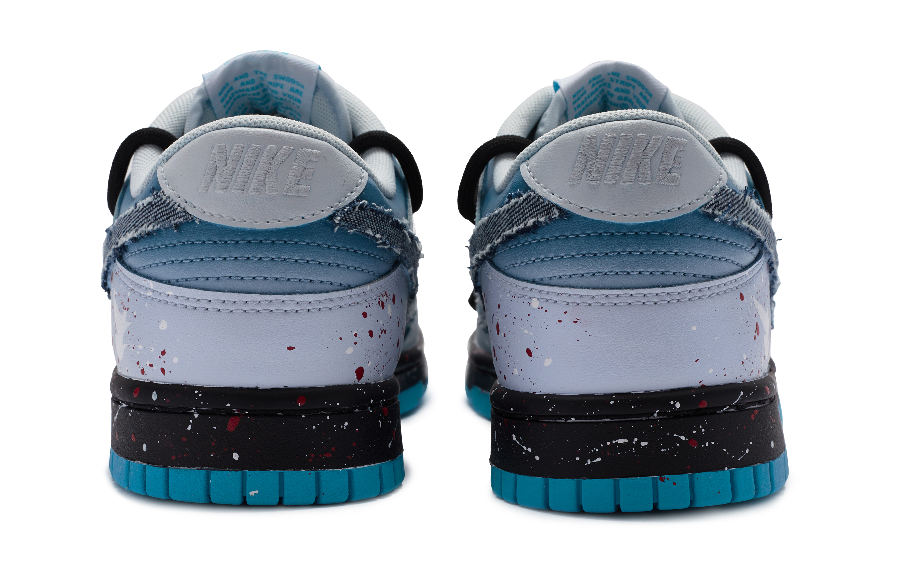 Shop [Sepatu Kustom] Nike Dunk Low 'City Theme Cool Mountain' DV0831-001(TeamR-男款冷山S-BOX)