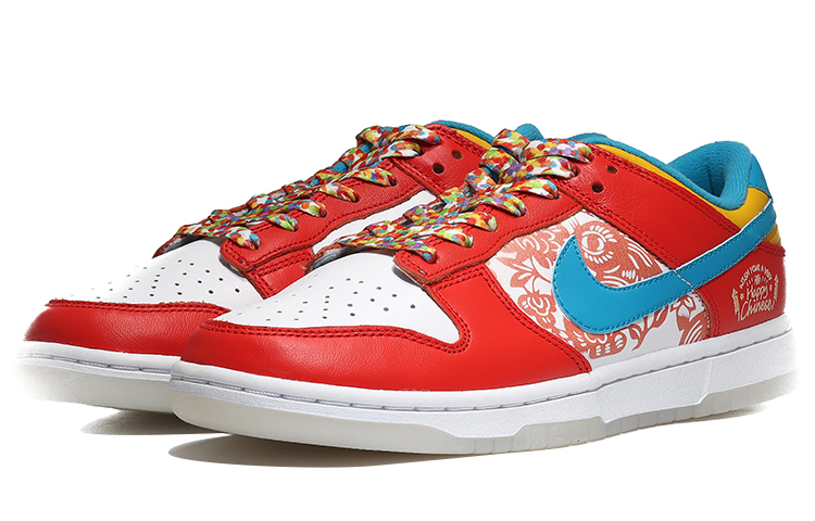 Lookbook [Kasut Custom] Nike Dunk Low 'Tahun Arnab Klasik' DH8009-600(Team10-宏兔大展）