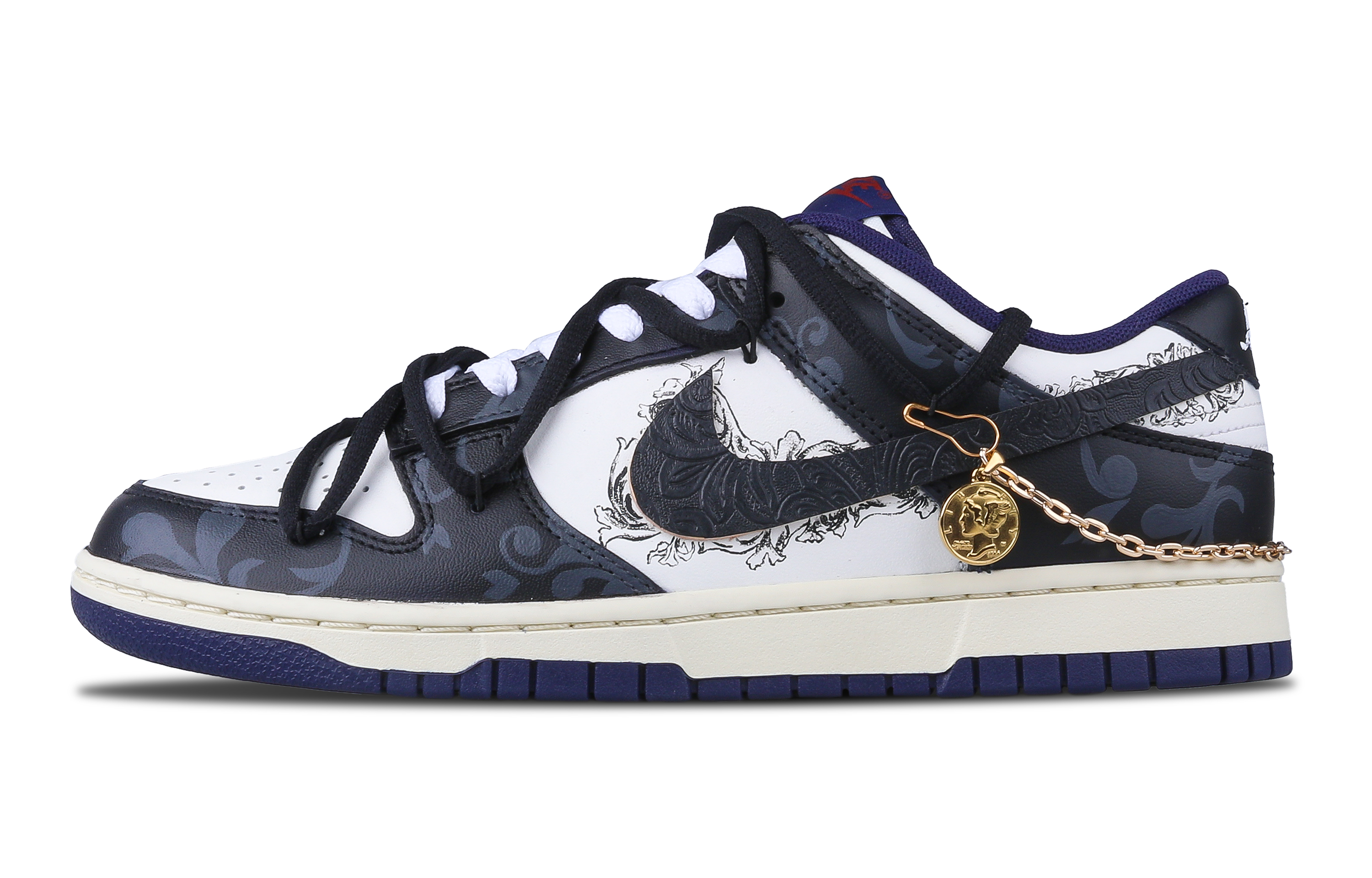 Order [Sepatu Khusus] Nike Dunk Low 'Cloris Floral' Terbaru FV8106-181(Team51-男款克罗丽丝)