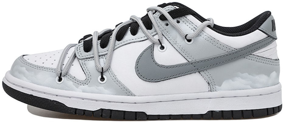 나이키 덩크 로우 '클라우드 그라데이션 블랙 그레이' (커스텀) DD1391-100(Team拾玖-黑灰白云男S-BOX) Buy 나이키 덩크 로우 '클라우드 그라데이션 블랙 그레이' (커스텀) DD1391-100(Team拾玖-黑灰白云男S-BOX)